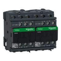 Stycznik nawrotny TeSys 9A AC-3 napięcie cewki 48VAC 3P 1NO 1NC zac.skrzynkowe | LC2D09E7 Schneider Electric