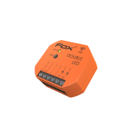 Sterownik Wi-Fi do oświetlenia LED dwukanałowy 12 V DOUBLE LED FOX | WI-LED2S2-P F&F