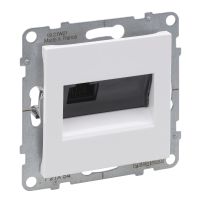 Gniazdo RJ45/Kat. 6A UTP, biały, Suno | 721154 Legrand
