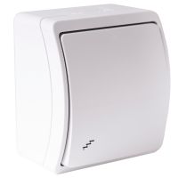 Łącznik schodowy n/t AQUATIC IP44 biały (zestaw 10szt) | OR-OE-7102/W/10 Orno