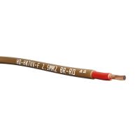 Przewód instalacyjny podwójnie izolowany brązowy – linka LgY 2,5mm2 | HD-P.2,5.B Heat Decor
