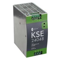 Zasilacz impulsowy KSE 24048M 230/ 48VDC 5A 240W na szynę DIN, Uzas: 96-264VAC, Ta70 | 17000-1548 Breve-Tufvassons