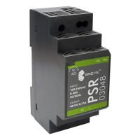 Zasilacz impulsowy PSR 03048 230/ 48VDC 0,75A 36W na szynę DIN, Uzas: 85-264VAC, Ta70 | 17000-1559 Breve-Tufvassons