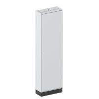 Obudowa stojąca pusta, IP41, kl. I RAL7035 (550x1850x250) z cokołem 100 mm LXN250 2-12 PHN1 | 001321802 Eti