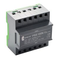 Transformator 1-fazowy modułowy bezpieczeństwa PSS 100N 230/ 24V  ta30B , na szynę DIN, IP20, Ta 30 | 17000-1452 Breve-Tufvassons