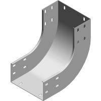 Łuk wewnętrzny 90st. LZWP100H100, gr.blachy 1,5mm | 311810 Baks