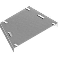 Pokrywa redukcji prawej PRKPJ200/100, gr.blachy 1,0mm | 105820 Baks