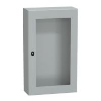 Obudowa Spacial S3D przezroczyste drzwi bez płyt montażowej 1000x600x250 (WxSxG) IP66 IK08 RAL7035 | NSYS3D10625T Schneider Electric
