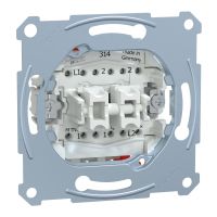 Łącznik schodowy podwójny 10A 250V IP20 Merten | MTN3126-0000 Schneider Electric