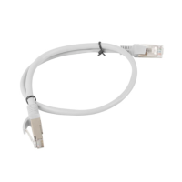 Patchcord LAN RJ45 Cat 5E UTP 0,5m szary 26AWG CCA, Lanberg | PCU5-10CC-0050-S Lanberg
