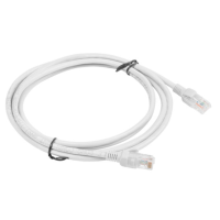 Patchcord LAN RJ45 Cat 5E UTP 2m szary 26AWG CCA, Lanberg | PCU5-10CC-0200-S Lanberg