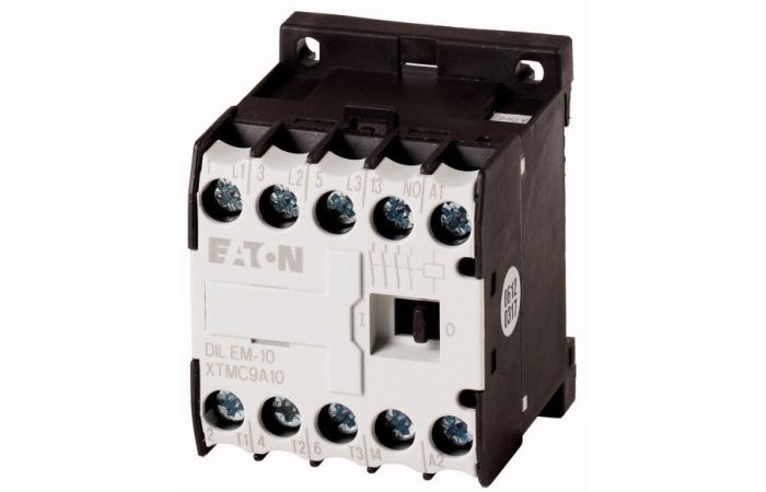 Stycznik mocy DILEM 9A 3P 4kW 24V DC 1NO DILEM-10-G(24VDC) | 010213 Eaton