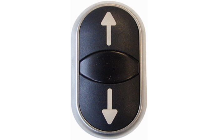 Napęd przycisków podwójnych z samopowrotem, M22-DDL-S-X7/X7 RMQ-Titan | 216710 Eaton
