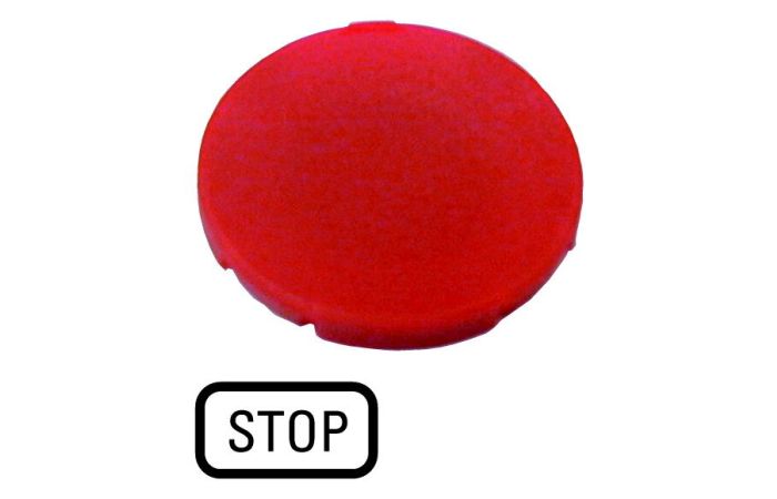 Wkładka przycisku, płaska czerwona, z op M22-XD-R-GB0 | 218194 Eaton