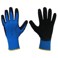 Rękawice powlekane spienionym lateksem 11N-L10 rozmiar 10 | 28250_10 Avacore