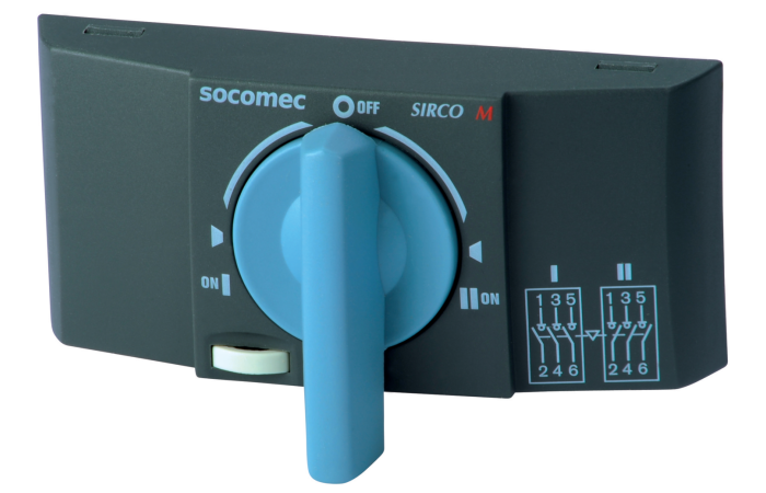 Adapter do przełącznika I-0-II Sirco M1/M2, 16-100A | 22096009 Socomec