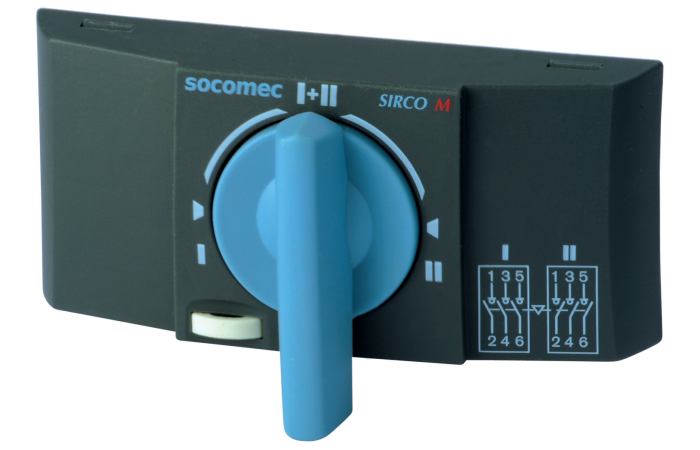 Adapter do przełącznika I-I+II-II Sirco M1/M2, 16-100A | 22996009 Socomec
