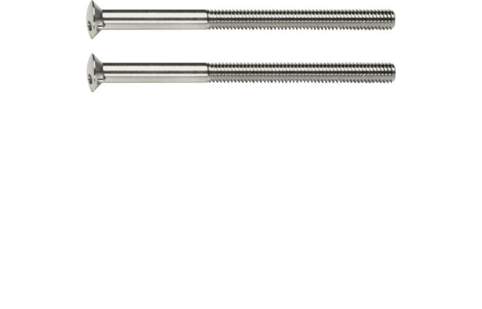 Śruba z dwoma otworami M3,5 x 50 mm, chrom, Berker TS | 189510 Hager