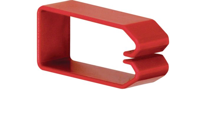 Klamra do przewodów 75x37mm czerwony, Tehalit.HNG | HN750373 Hager