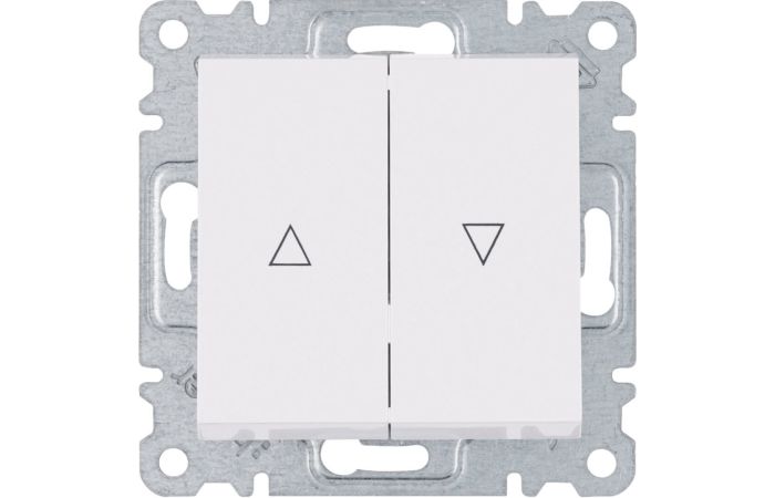 Łącznik żaluzjowy bistabilny, biały, Lumina | WL0310 Hager