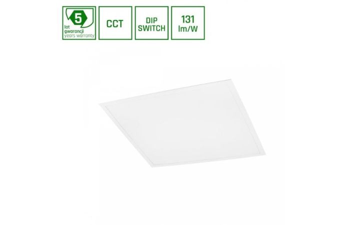 Panel LED ALGINE 30W/40W/48W 3600/4800/5760lm CCT WW/NW/CW IP20 600x600x35 BACKLIGHT biały 5 lat gw. | SLI035073CCT_PW Wojnarowscy
