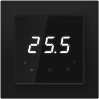 Regulator programowalny TVT 33 WiFi zdalne sterowanie aplikacją czarny | 5904302016125 Thermoval