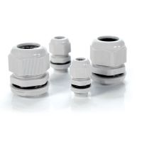 Dławica kablowa z gwintem metrycznym MG-32  IP68 jasnoszara (25szt) | MG-32 Trytyt