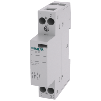 Stycznik instalacyjny z 1 zestykiem zwiernym i 1 zestykiem rozwiernym, zestyk do AC 230V, 400V 20A | 5TT5001-0 Siemens