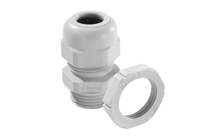 Dławnica (Dławik) PKGM 20x1,5 IP68 + nakrętka, pod kabel 6-13mm 054992 | 05104541 PROTEC.class