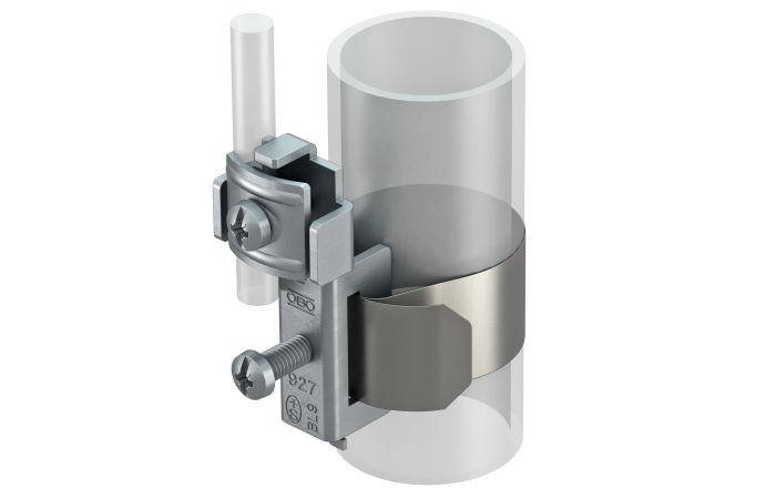 Taśmowa obejma uziemiająca 927 4 | 5057558 Obo Bettermann