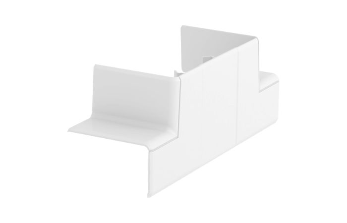 Trójnik do Rapid 45-2 160x62x56, PC/ABS, czysta biel, 9010 GK-TR53100RW | 6113100 Obo Bettermann