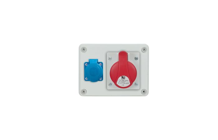 Rozdzielnica n/t R-BOX 160x120x132mm, 150 16A/5P 250V, IP44, biała | B.1091 PAWBOL SPÓŁKA AKCYJN