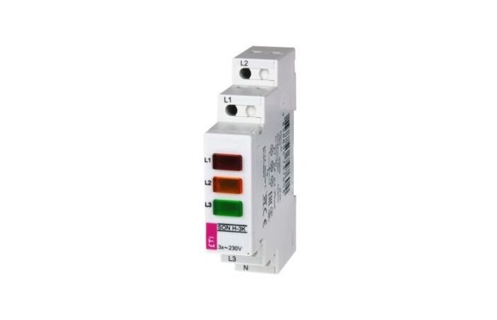 Sygnalizator obecności napięcia 3-kolorowy SON H-3K | 002471553 Eti