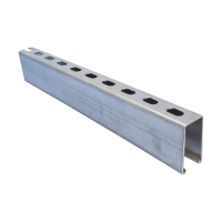 Profil strut typu E, perforowany, PG, 83mmx41mmx2,5mm, E12H1000PG (3m) | 310600 Erico