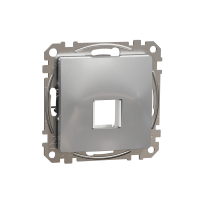 Płyta centralnaKeystone (HDMI, RJ45),srebr.alu | SDD113421 Schneider Electric
