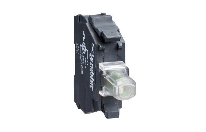 Zestaw świetlny Fi-22mm czerwony LED 230-240V standardowy zaciski śrubowe | ZBVM4 Schneider Electric