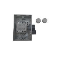 Rozłącznik w obudowie plastikowej BW225DP, 2-bieg, 25A, IP65, napęd boczny, jasnoszara obudowa z cie | 2CMA142400R1000 ABB