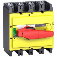 Rozłącznik Compact INS INV INS630 żółto-czerwony 630A 4P | 31135 Schneider Electric