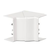 Łącznik wewnętrzny 95x55 mm PC/ABS biel polarna Optiline 45 | ISM10201P Schneider Electric