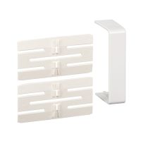 Łącznik z osłoną poŁączenia 95x55 mm PC/ABS biel polarna Optiline 45 | ISM10206P Schneider Electric