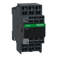 Stycznik mocy TeSys D 18A 3P 7,5KW 24V DC 1NO 1NC AC-3 zaciski sprężynowe | LC1D183BD Schneider Electric