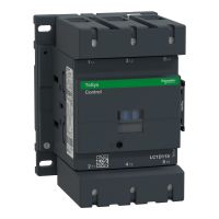 Stycznik mocy TeSys D 115A 3P 55KW 24V AC 1NO 1NC AC-3 zaciski śrubowe | LC1D115B7 Schneider Electric
