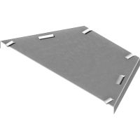 Pokrywa redukcji symetrycznej PRKSJ150/100, gr.blachy 1,0mm | 104515 Baks
