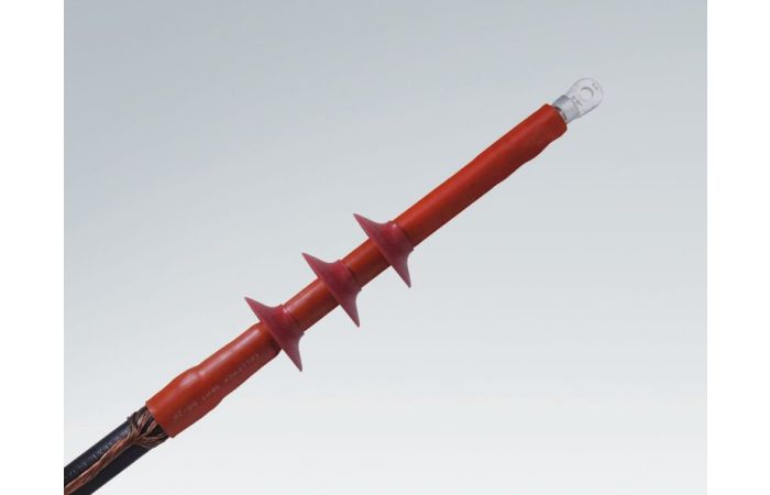 Głowica napowietrzna termokurczliwa, typ CHE-F 24kV 25-150 mm2 do kabli 1-żyłowych do 36kV | 193374 Cellpack