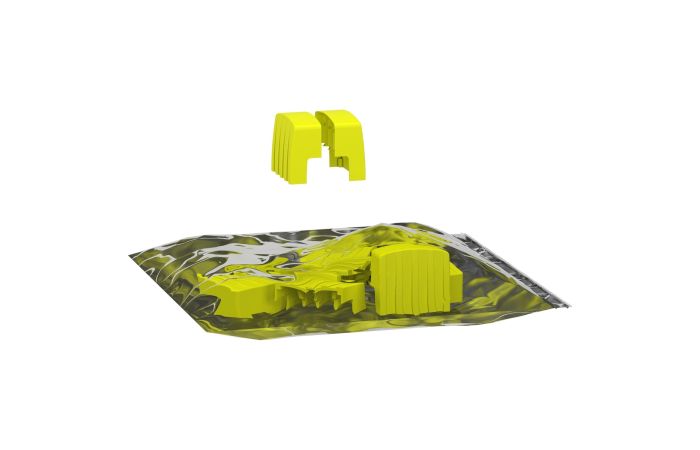 Osłona boczna Acti9 do szyny sztyftowej A9XPE410 4-biegunowa zestaw 10 sztuk | A9XPE410 Schneider Electric