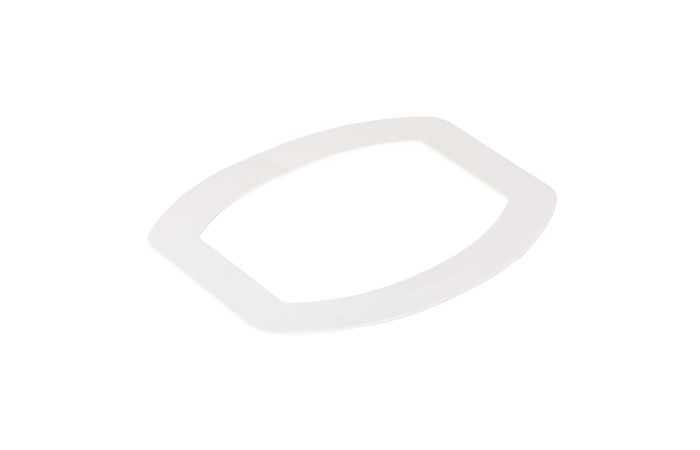 Ramka sufitowa, do słupa 2-str, biel polarna, Optiline 45 | ISM20811P Schneider Electric
