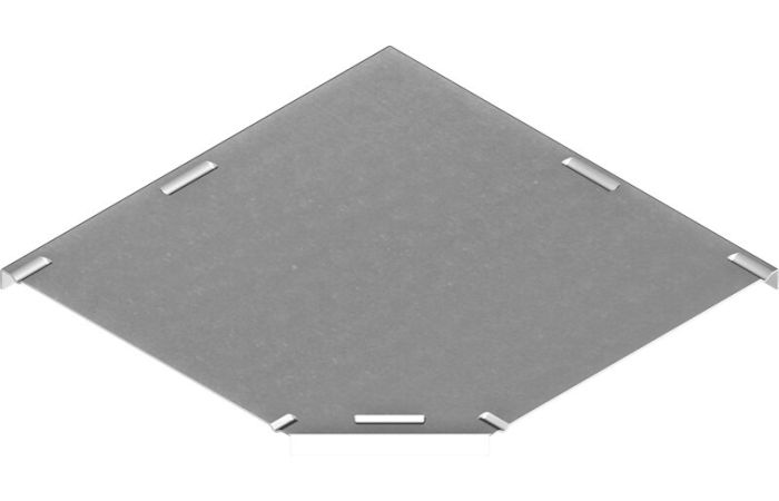 Pokrywa kolanka 90st. PKKJ50, gr. blachy 1,0mm | 102405 Baks