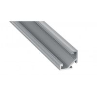 Profil C kątowy 1m srebrny anodowany AL-PROFIL C 16,6x23,3mm GXLP750 | 10-0034-10 LED Labs