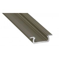 Profil Z wpuszczany 1m inox anodowany AL-PROFIL Z 7x22mm GXLP787 | 10-0103-10 LED Labs