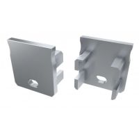 Zaślepka bez otworu szara EC-PROFIL do profilu Y GXLP891 | 12-0094-01 LED Labs